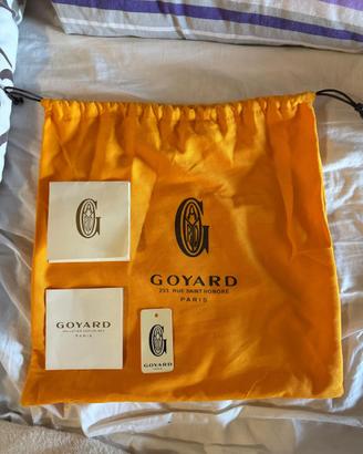 Porta Orologi Goyardine Verde a 3 Posti