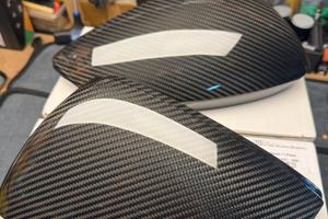 Calotte specchietti A3 8Y CARBONIO ORIGINALI