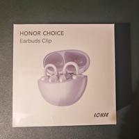 CUFFIE HONOR CHOICE EARBUDS CLIP PURPLE