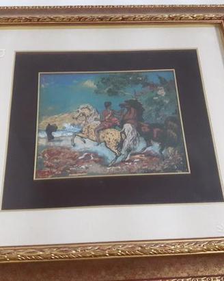 Gonzaga Giovan Francesco lamina argento 24x30