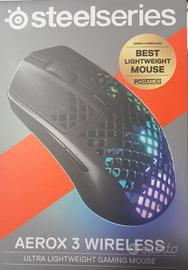 mouse gaming nuovo Steelseries Aerox 3 Wireless