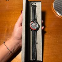 Orologio con cinturino in pelle