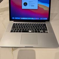 MacBook Pro 15" Retina 16GB 512GB SSD mid 2014