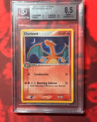 Pokemon - Charizard EX BGS 8.5 - inglese