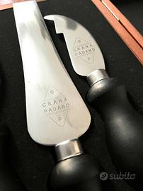 Set coltelli formaggio Grana Padano