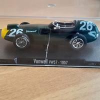 MODELLINO F1 1.43 RBA VANWALL VW57 1957 