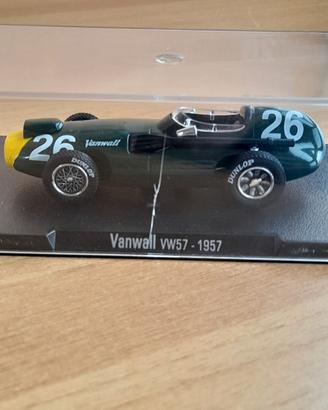MODELLINO F1 1.43 RBA VANWALL VW57 1957 