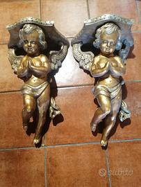 Coppia angeli comodini 