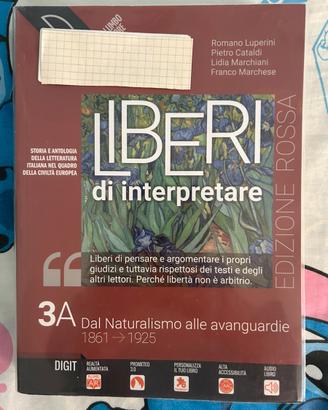 Libro liberi di interpretare edizione rossa v.3A