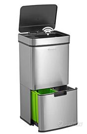 Pattumiera con sensore