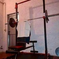 home gym rack
