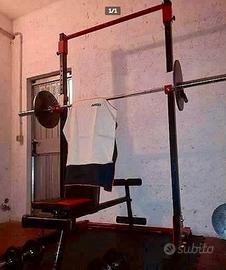 home gym rack