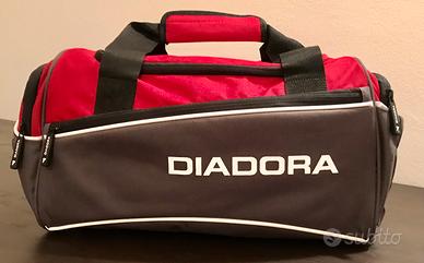 Borsa sportiva NUOVA Diadora rosso/marrone
