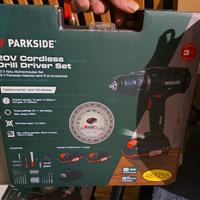 kit Completo Trapano Avvitatore Parkside x20V Team