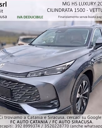 Mg HS HEV Luxury 224CV KM 0 7 ANNI GARANZIA UFFICI