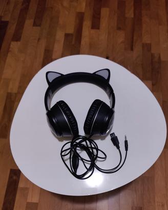 Cuffie Wired led-cat