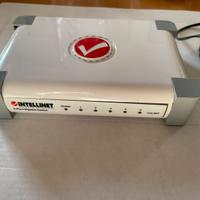 Switch di rete 5 porte intellinet bianco