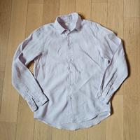 Camicia lilla in lino Uniqlo uomo (tg. M)