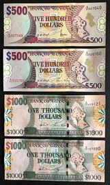 Banconote Guyana