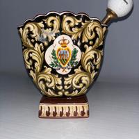 elegante vaso in ceramica di San Marino - golf