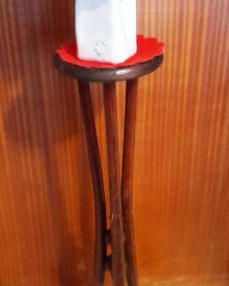 thonet portavasi trespolo in legno di faggio h102