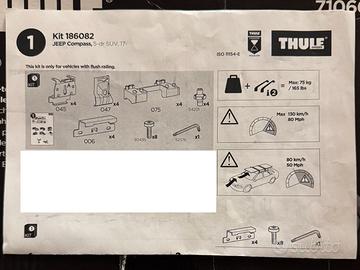Kit Thule 186082 Jeep Compass