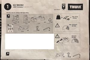 Kit Thule 186082 Jeep Compass