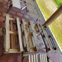 Tiraletti cavalletti richiudibili in legno