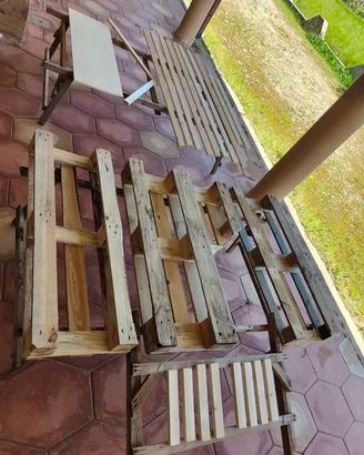 Tiraletti cavalletti richiudibili in legno