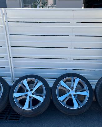 Cerchi in Lega 17"  originali Peugeot