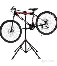 Cavalletto per riparazione biciclette