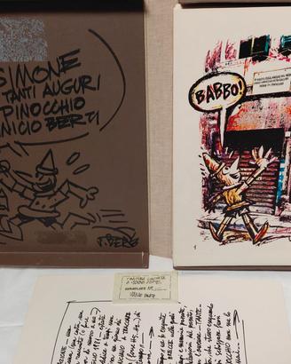 rara edizione Pinocchio  maestro Vinicio Berti 