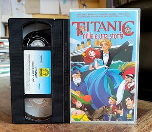 VHS TITANIC Mille e Una Storia 1999 Cartone 