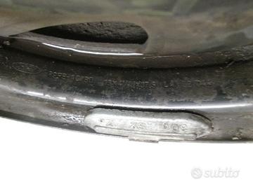 SET 4 CERCHI IN FERRO DA13 POLLICI 4 FORI FORD FIE