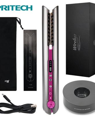 Pritech piastra per capelli wireless