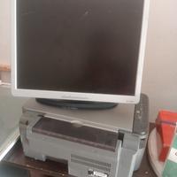 monitor e stampante 