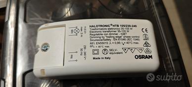 7 Trasformatori Osram HALOTRONIC®HTB 105/230-240