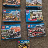 lego lotto set city nuovi in scatola 