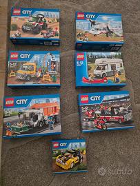 lego lotto set city nuovi in scatola 