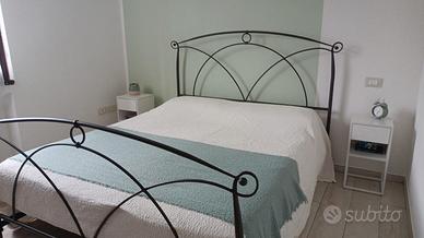 Letto in ferro battuto artigianale 