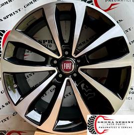 4 CERCHI IN LEGA ORIGINALI RAGGIO 17 FIAT TIPO