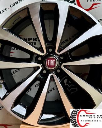 4 CERCHI IN LEGA ORIGINALI RAGGIO 17 FIAT TIPO