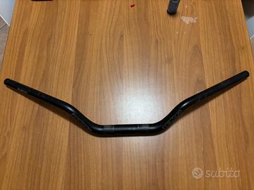 Manubrio moto WRP nero fat street