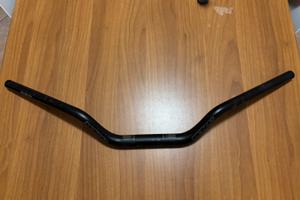 Manubrio moto WRP nero fat street