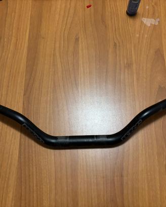 Manubrio moto WRP nero fat street