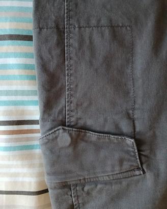 Pantalone uomo invernale cargo 