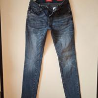 Jeans Guess mid rise slim tapered blue, size 29