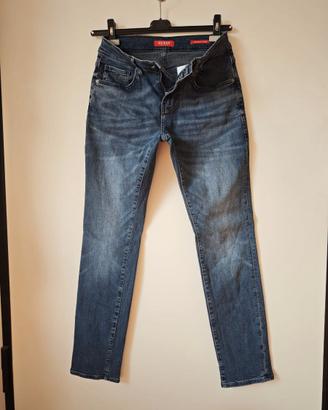 Jeans Guess mid rise slim tapered blue, size 29