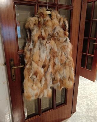 Gilet pelliccia volpe