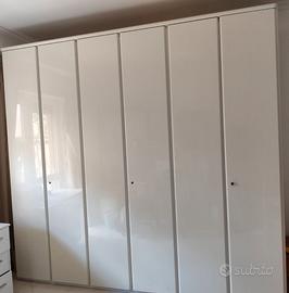 Armadio 6 ante bianco